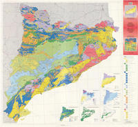 Miniatura del Mapa d'àrees hidrogeològiques de Catalunya 1:250.000