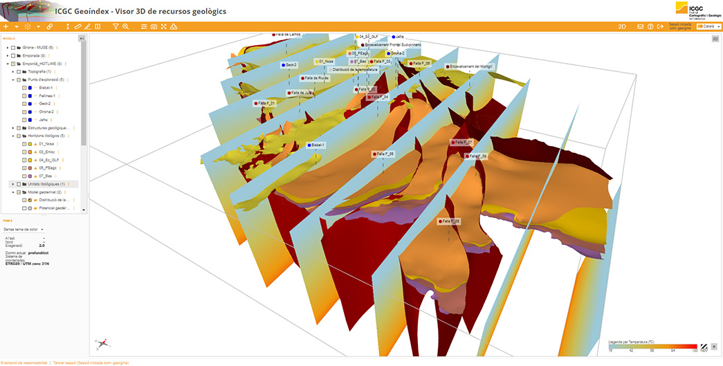 Anar al Visor ICGC Geoíndex 3D recursos geològics