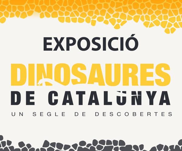 Cartell Exposició dinasaures de Catalunya