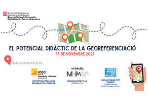 Títol de la jornada, data i logos de les institucions participants