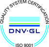 DNV-GL ISO 9001 Quality System Certification