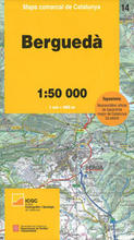 Mapa comarcal 1:50.000 de Berguedà
