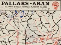 Mapa excursionista de carenes del Pallars-Aran: full 2n:  del Garona i Noguera Ribagorçana al Noguera Pallaresa