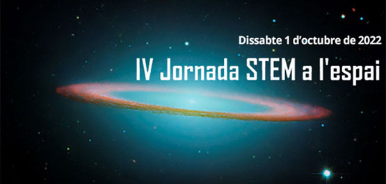 Cartell de la IV Jornada STEM a l'espai